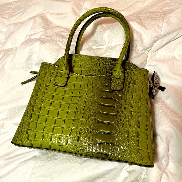 Faux Alligator Handbag - Picture 1 of 5